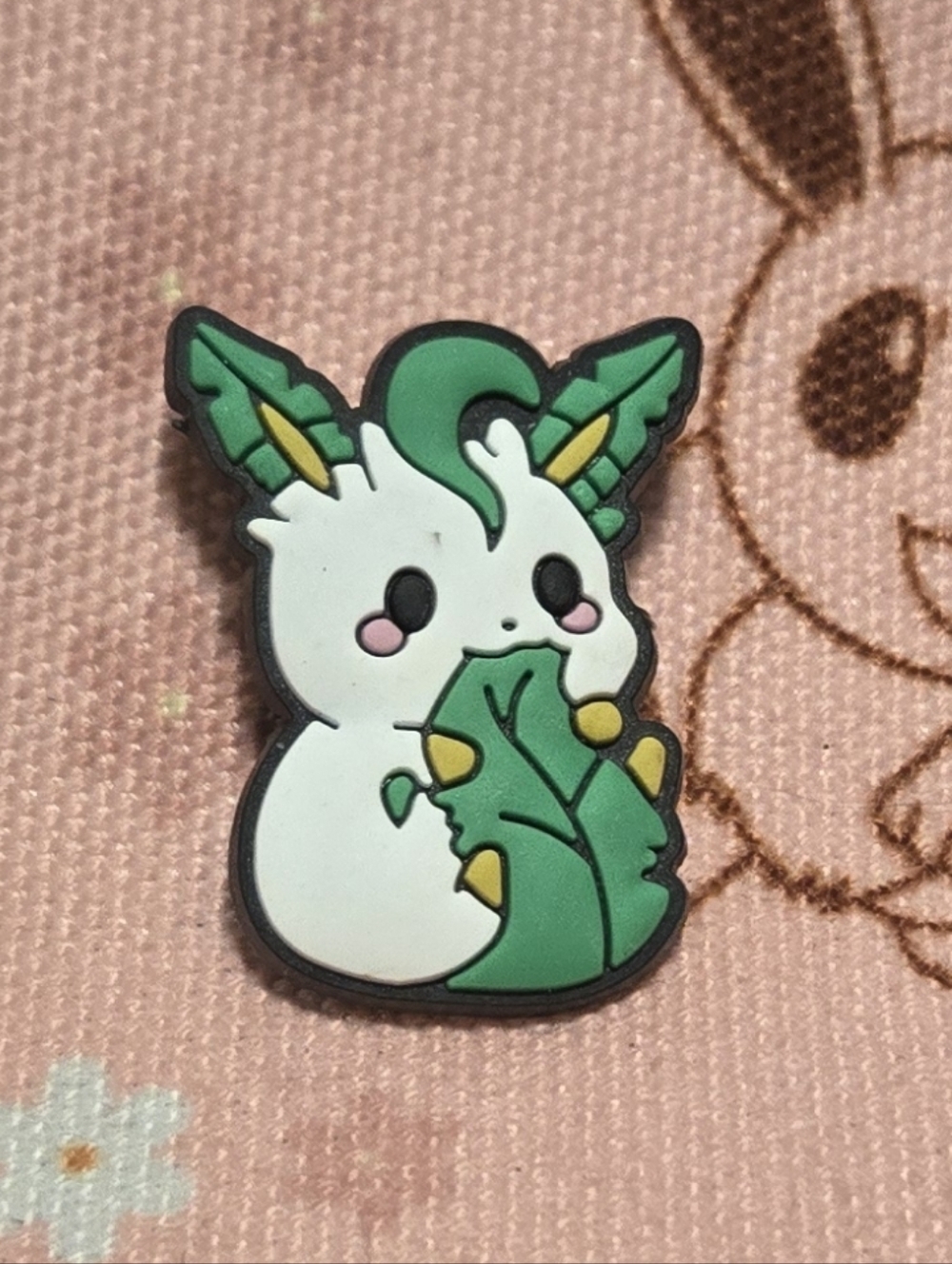 3/$10 Leafeon Pokémon Croc Charm